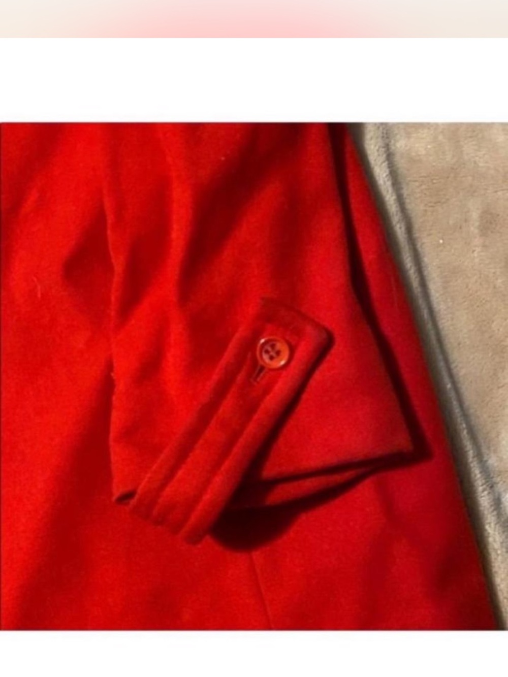 Pendleton Cherry Red Tailored Wool Blazer Jacket Sz M - Picture 5 of 7